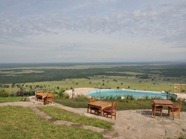 Katara Lodge - outdoor dining